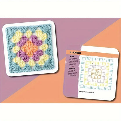 Crochet Square Tutorial Cards